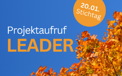 Neue Chance – neues LEADER-Projektauswahlverfahren startet!